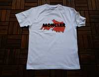 Мъжка тениска с къс ръкав Moncler logo print T-shirt