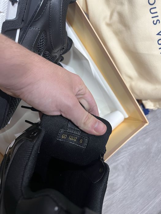 LV Louis Vuitton SKATE Shoes Black/White