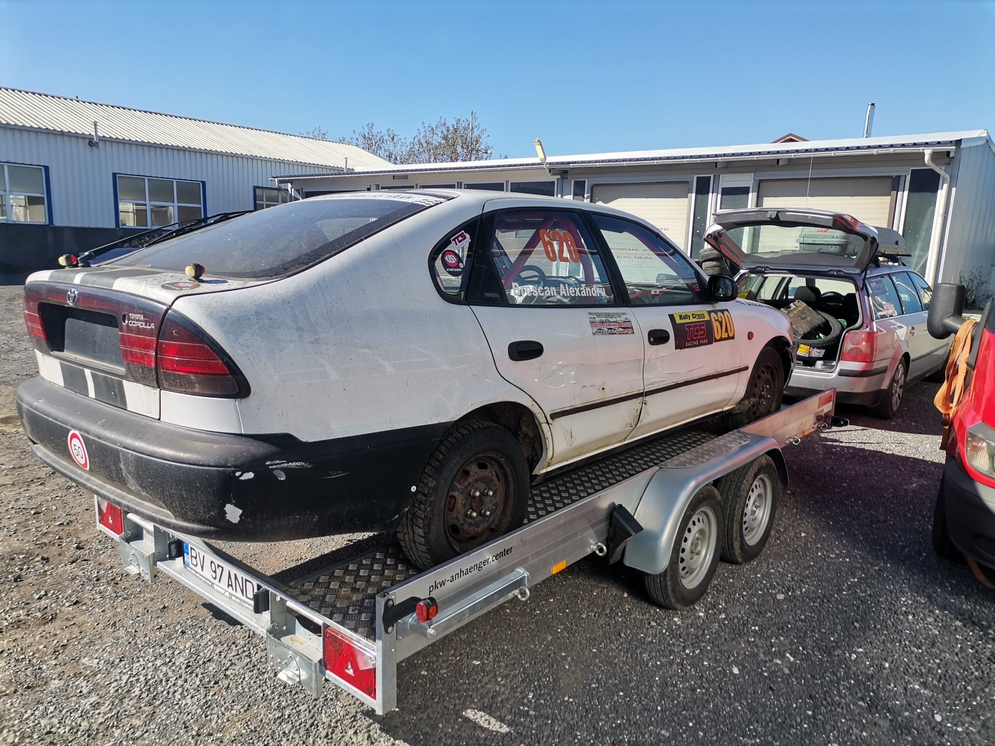 Toyota corolla 1.6 16v pregătită de competiții sportive sparco