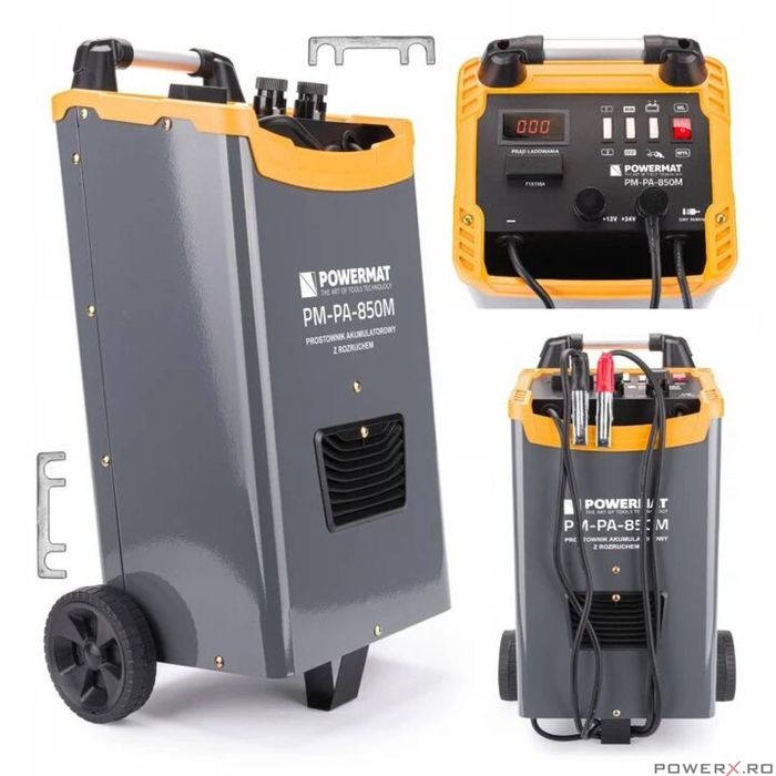 Statie pentru incarcare, redresor, robot pornire 850A 12 / 24V,