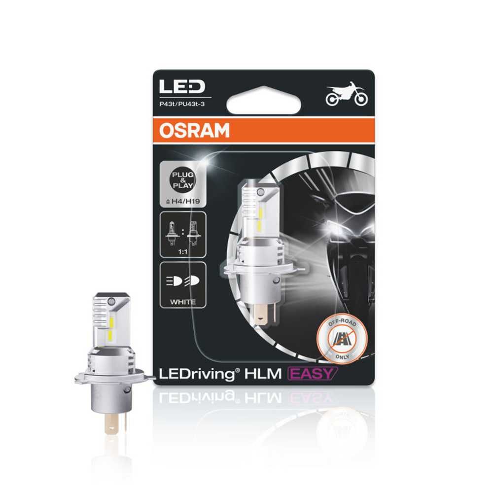 LED крушка за мотор Osram LEDriving HLМ EASY, H4/H19, 19W, 12V