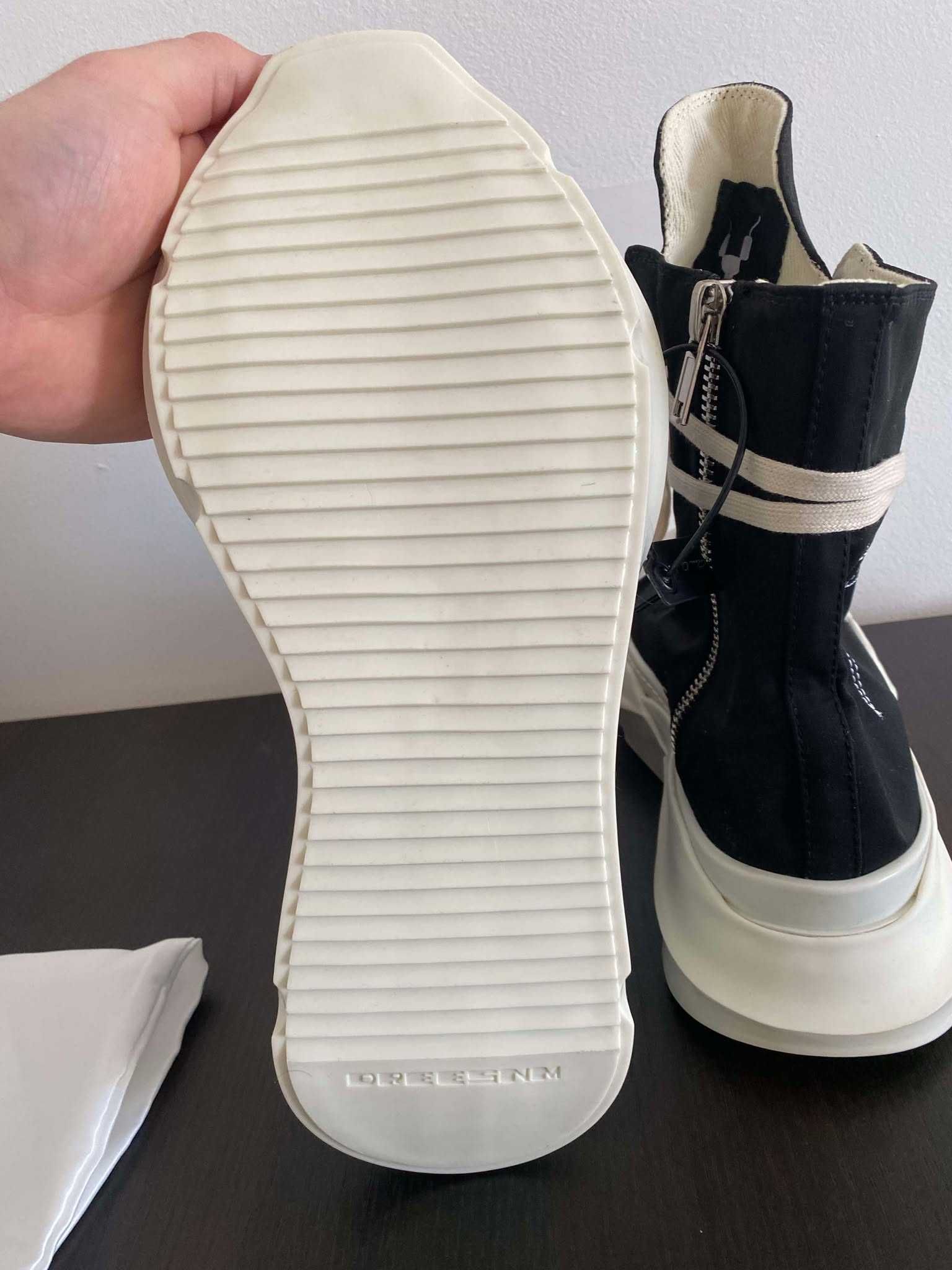 Rick Owens DRKSHDW Abstract Black