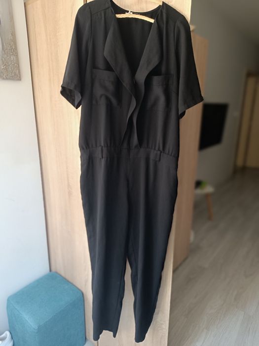 Дамски черен гащеризон