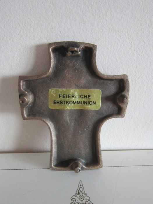 cadou rar Friende Sei Mit Euch Cruce bronz masiv "Pacea sa fie cu tine