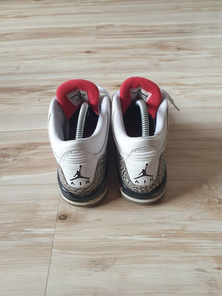 Оригинални кецове Nike Air Jordan 3 Retro White Cement (GS)