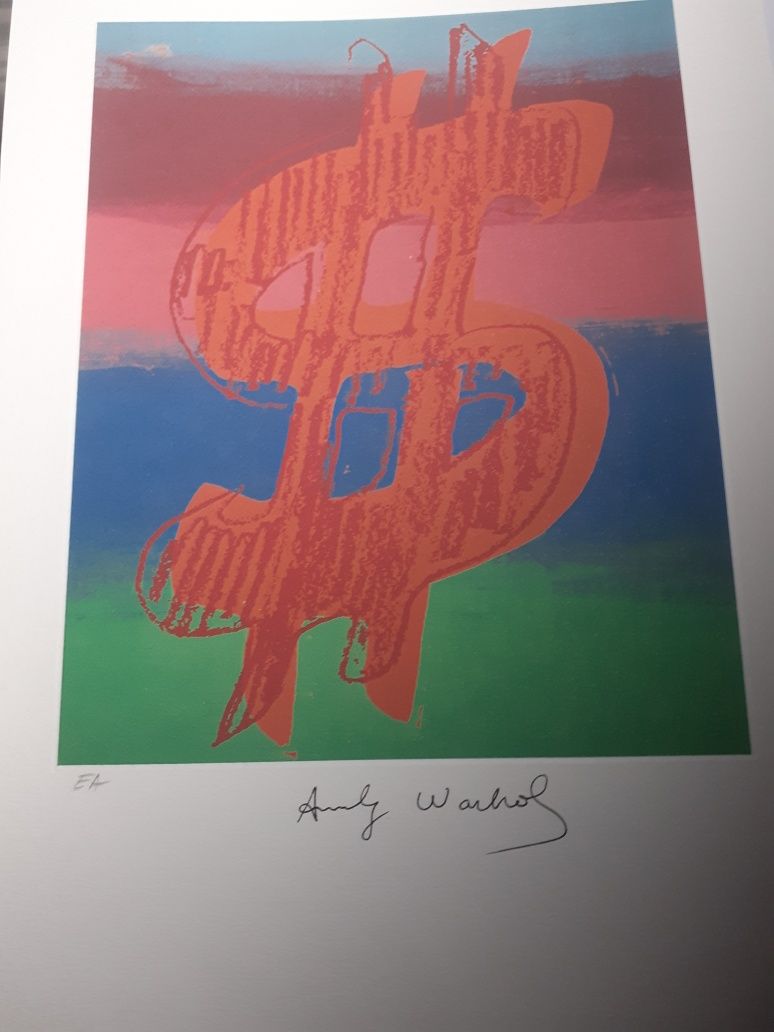 Vand Grafica Europeana : Andy Warhol și  Magritte