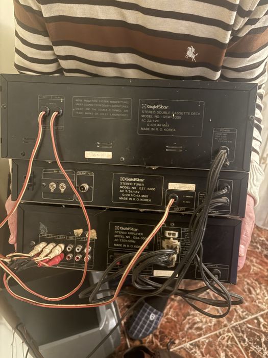 Vând sistem audio GOLDSTAR+boxe
