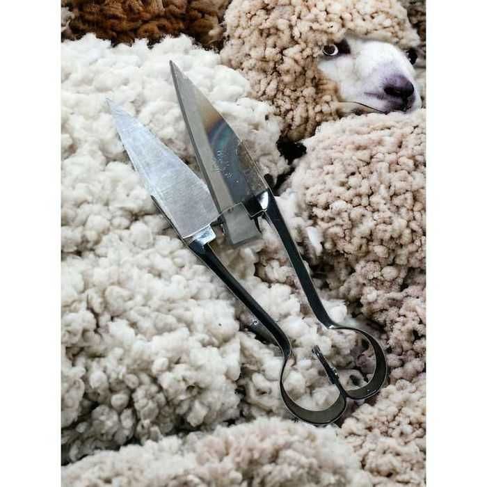 Foarfeca pentru tuns oi,capre,câini,etc30cm,cu lame late,din otel,nouă