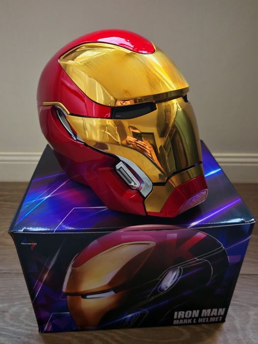 Masca casca 1:1 Iron Man MK 50 model nou motorizata telecomanda noua