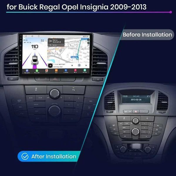 Opel Insignia 2009г-2013г Мултимедия Навигация Android