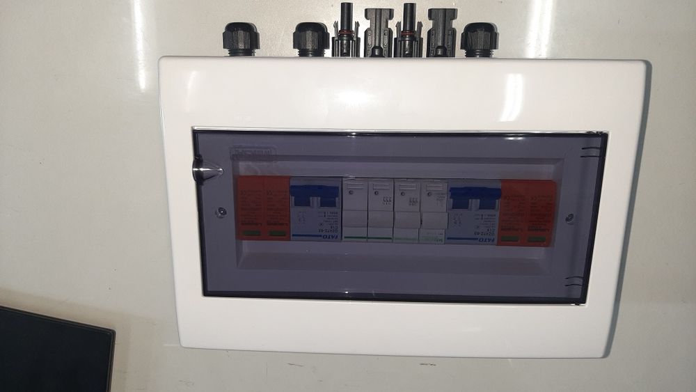 Tablou panouri fotovoltaice 2 striguri sau 1