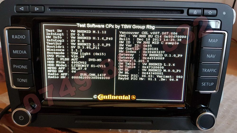 Reparatii navi auto RNS 510