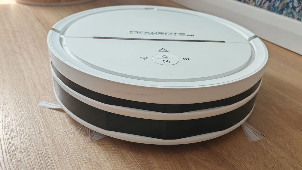 Robot aspirator Rowenta X-Plorer Serie 120 AI cu mop