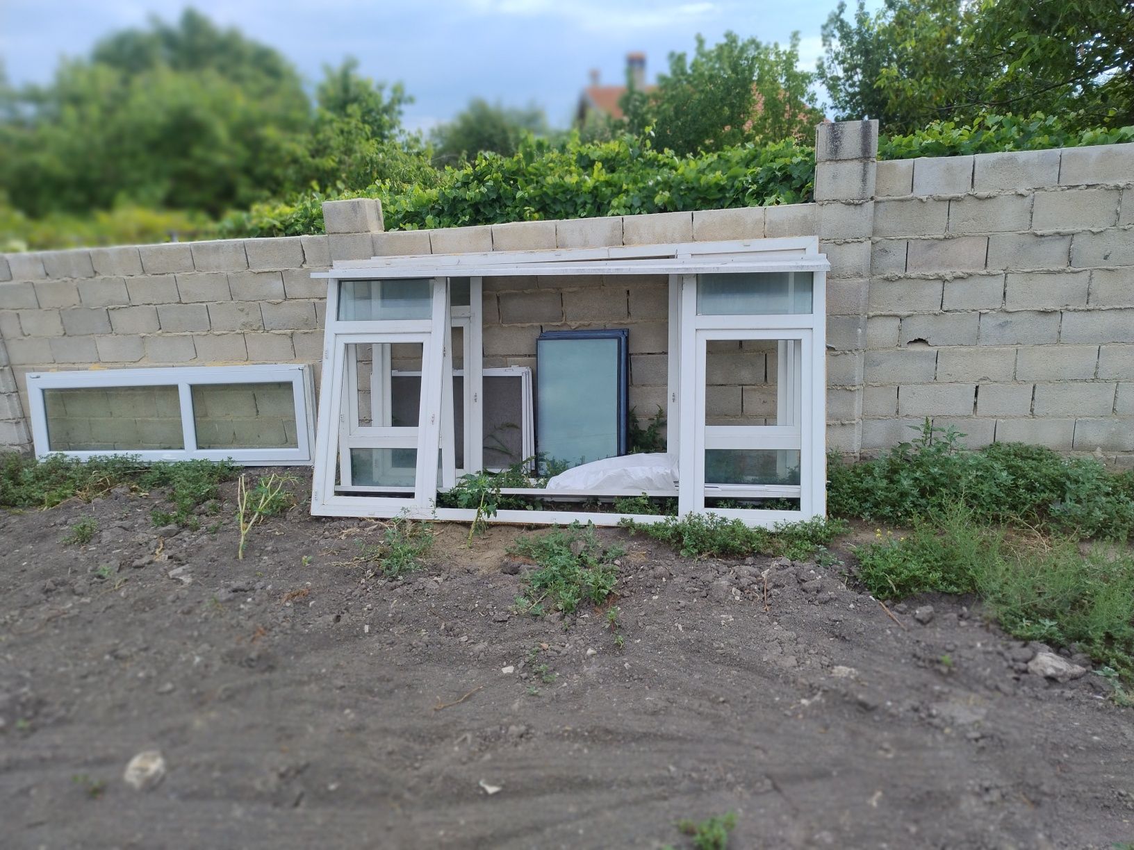 ПВЦ  врата за балкон 70хч226см