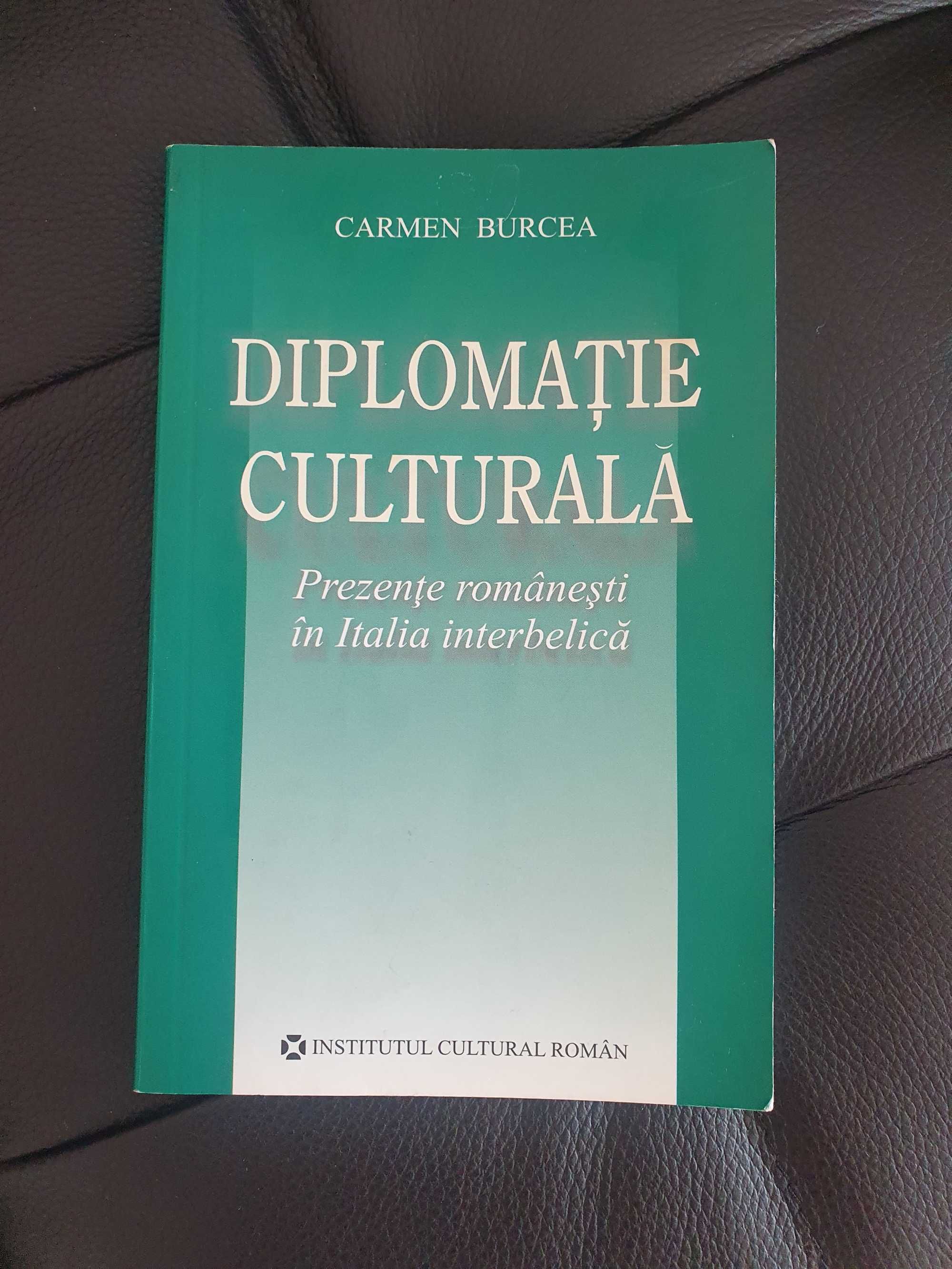 Carte Diplomatie culturala - autor Carmen Burcea