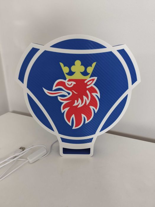 3д лампа Scania / Сканиа