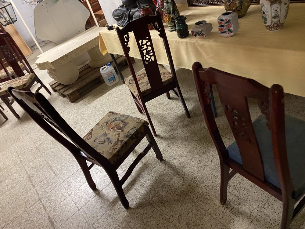 Китайски столове от екзотично дърво китайски шкаф