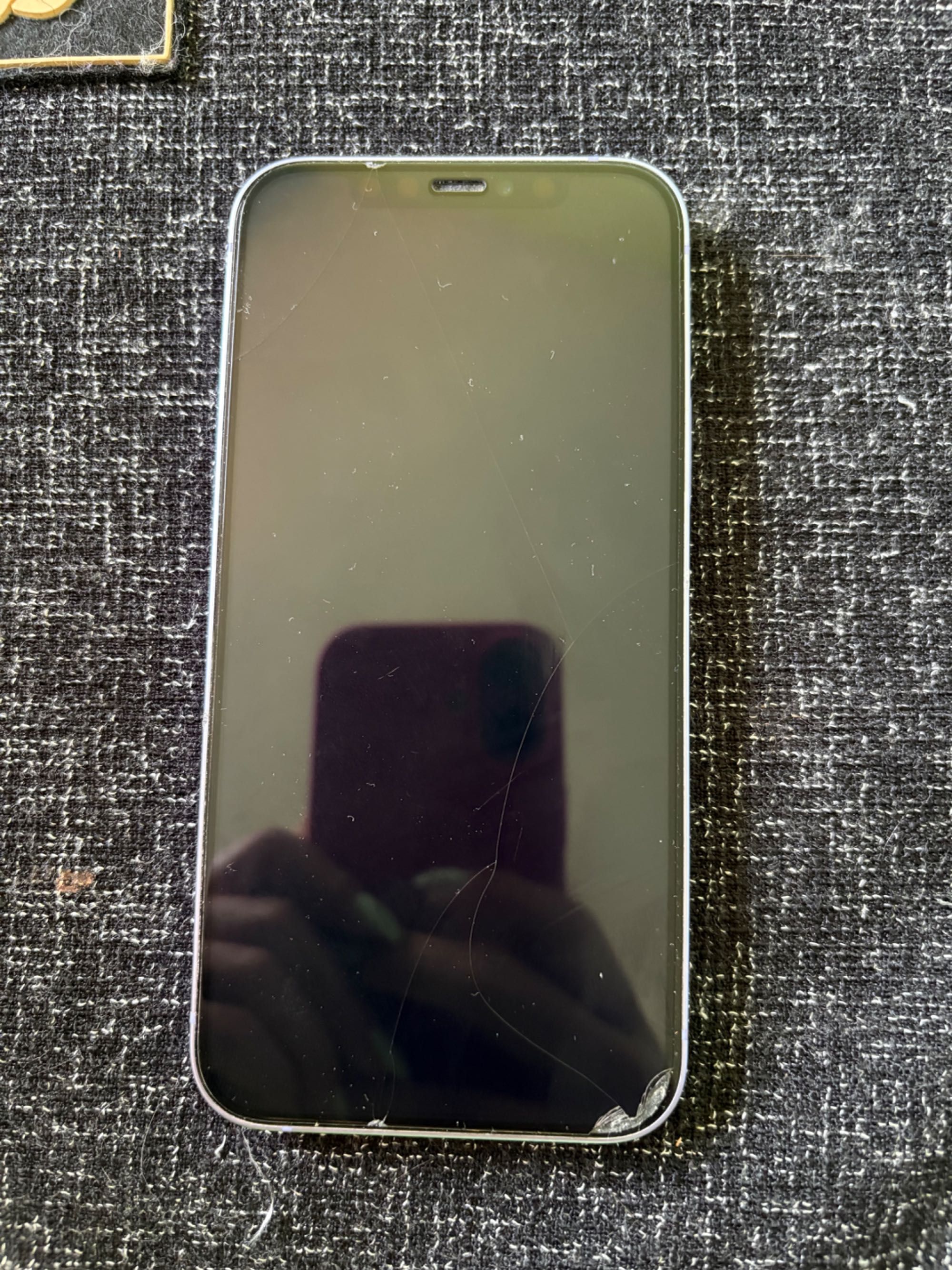 Iphone 12, без забележки, лилав цвят