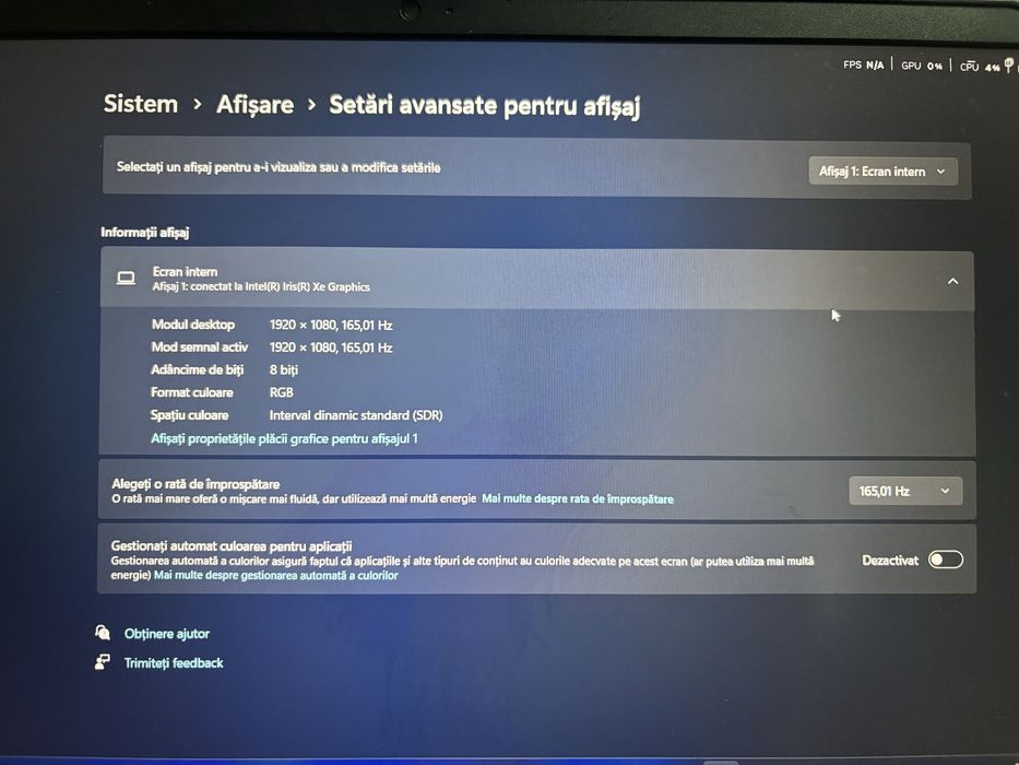Leptop gaming lenovo ideapad gaming 3 i5-11300H rtx3050 8gb RAM