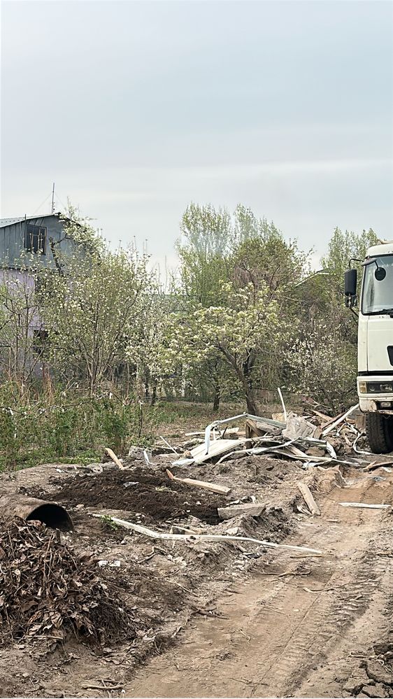 Вывоз мусора снос дома зданий демонтаж монтаж