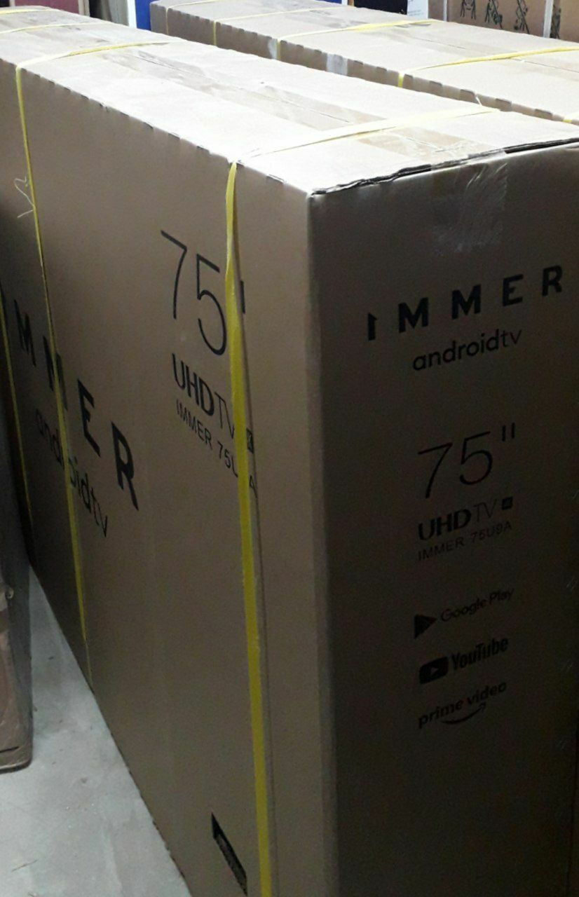 Телевизор TCL ZIFFLER IMMER 75 SMART 4K android TV 3года гарантия