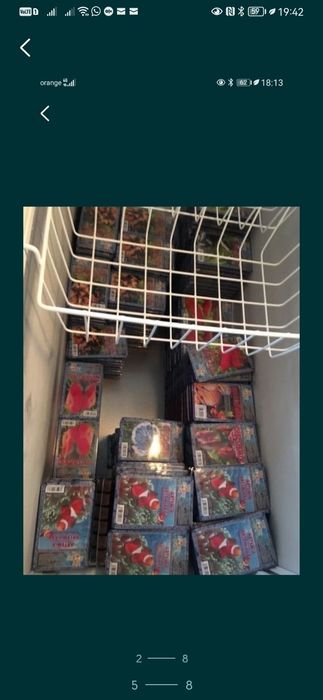 Hrana congelata de vie toate tipurile