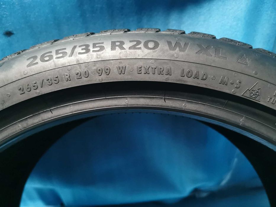 265 35 20 continental m+s 2 buc