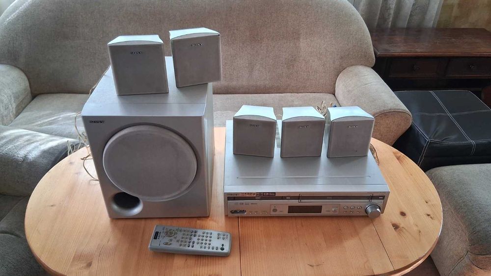 система за домашно кино sony 450 w 5 говорителя и бас каси