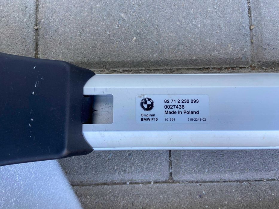 Оригинални релси за BMW X5 F15 F85, греди, багажник (БМВ х5 ф15)