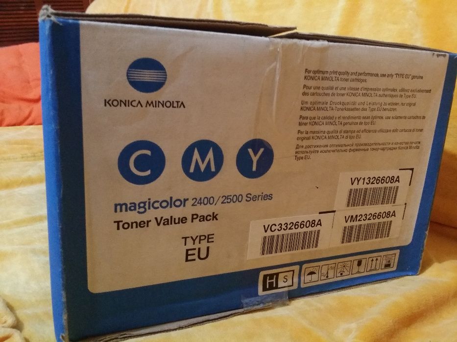 Cartus Toner Color CMY ORIGINAL HiCap - Konica Minolta - 1710595-OO1