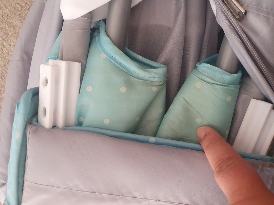 Детски матрак Silver Care плюс подарък сгъваема кошара