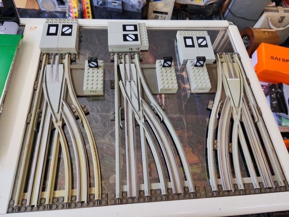 Лего релси влак 12 v lego 7858