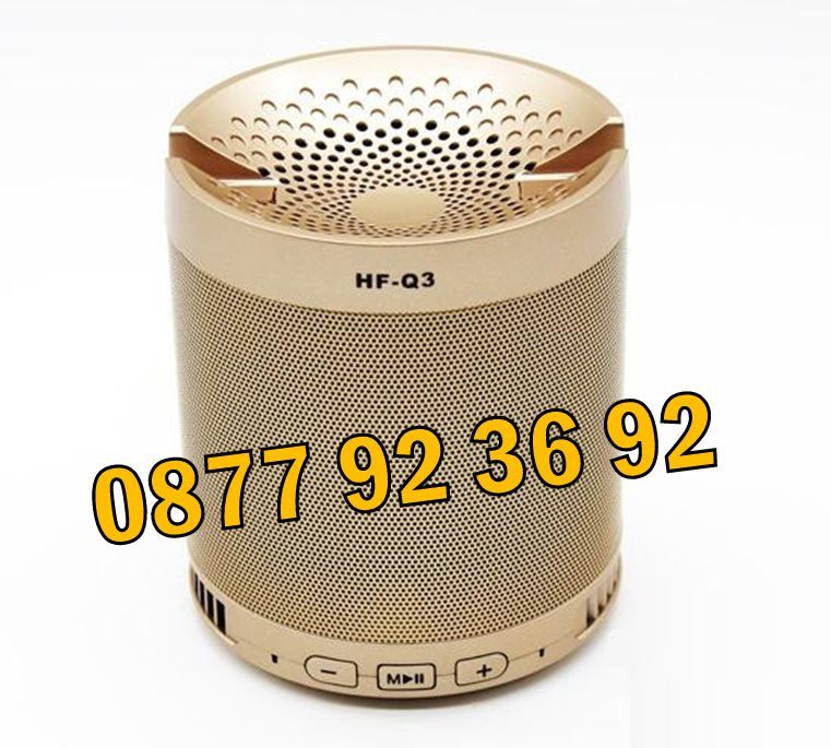 Безжична, Bluetooth портативна мини тонколона, mp3, usb, fm, радио