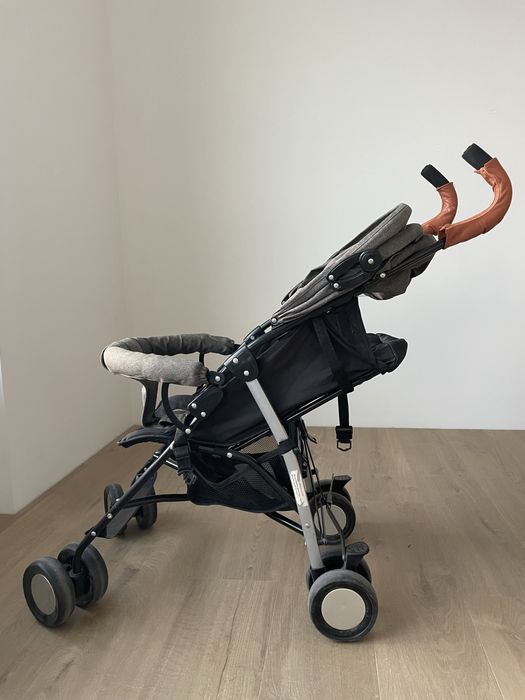 Лятна количка Kikkaboo сгъваема сива