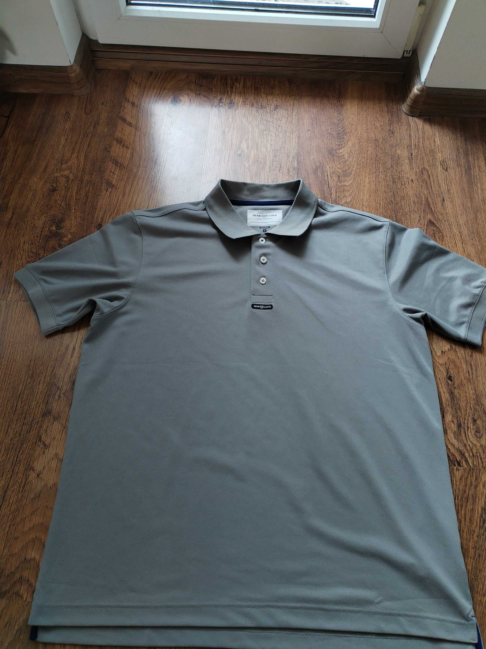 Henri Lloyd Fast-Dri  Polo Titanium - мъжка тениска КАТО НОВА Л