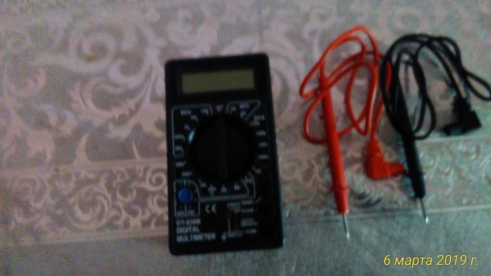 Цифровой мультиметр(тестер) DT - 830 B