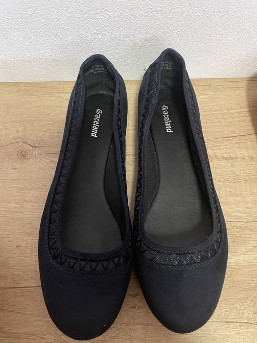 Incaltaminte (balerini) navy noi