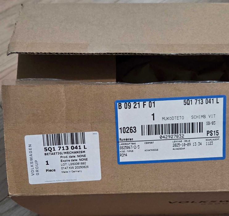 Vand schimbator viteze Skoda Octavia