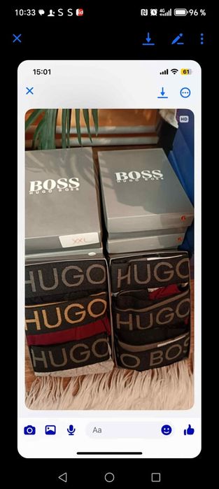 Boxeri bumbac bărbat