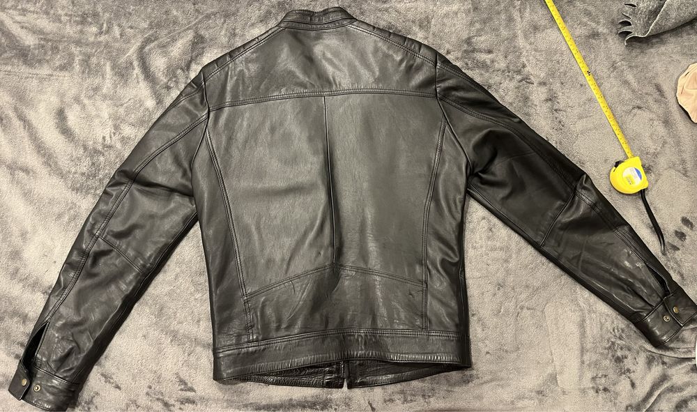 Мъжко яке от естествена кожа