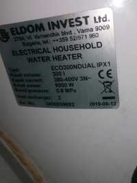 Boiler Eco300ndual ipx1, 300l, 2 serpentine + rezistenta de 9 kw