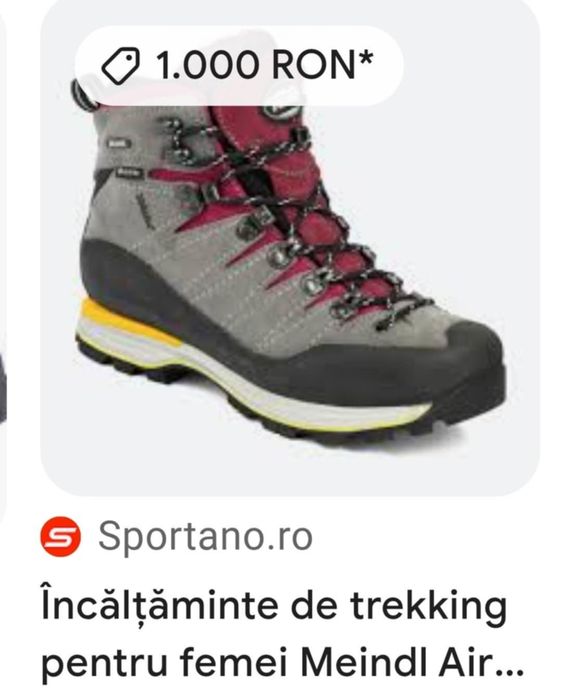 Ghete dama drumeție Meindl Air Revolution 4.1   39 ii