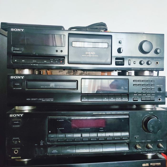Boxe,amplificator,tunner si cd-player sony