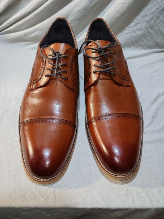 Мъжки официални обувки от естествена кожа Stacy Adams №48