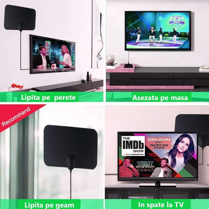 Antena parabolica interior digitala - Transport gratuit