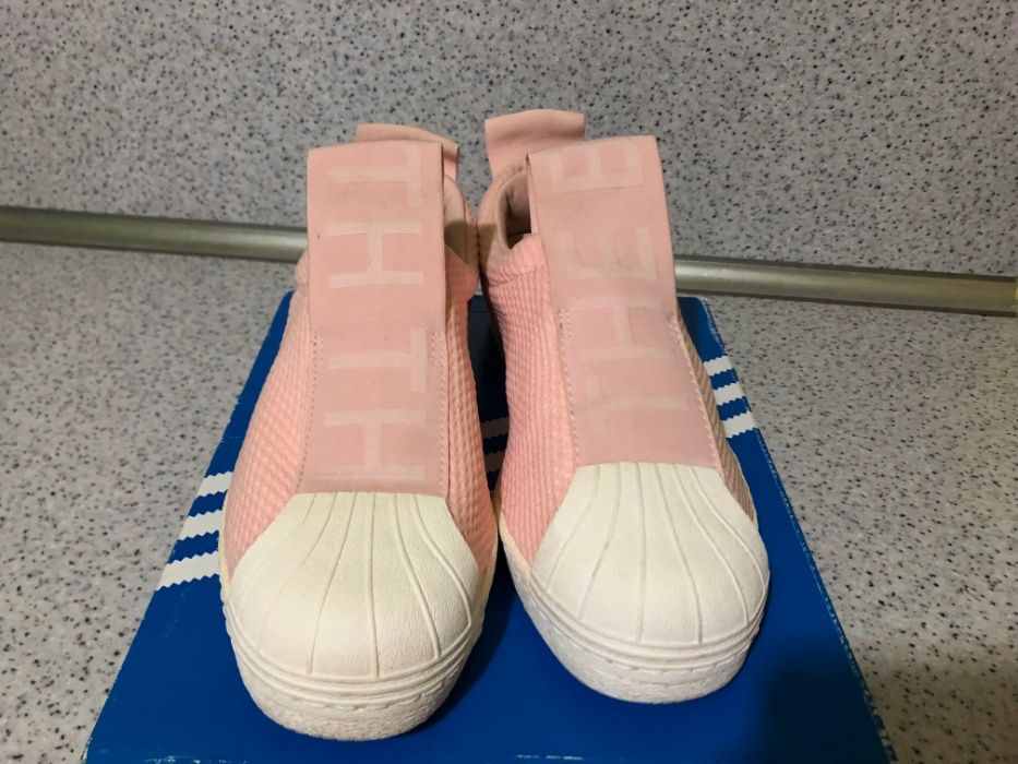 Оригинални *** Adidas Originals Superstar Bw35 Slip-on W Ice Pink