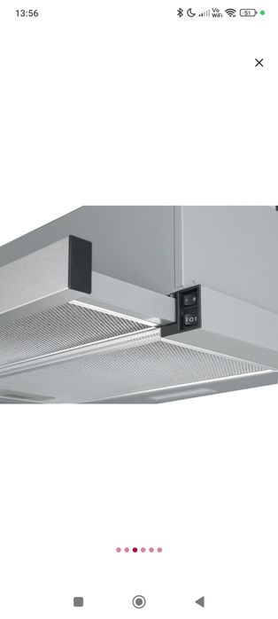 Hota telescopică inox 60 cm