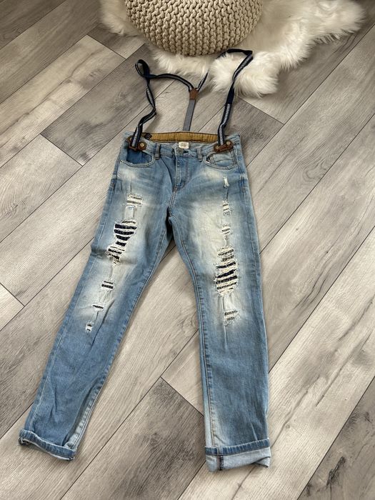 Blugi Zara albastru deschis