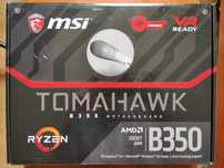 MSI B350 TOMAHAWK PLUS + Ryzen 5 5600, шестядрен 3.5/4.4GHz АМ4
