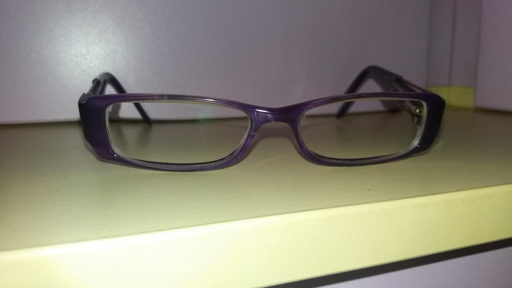Лилави диоптрични рамки за очила X-One